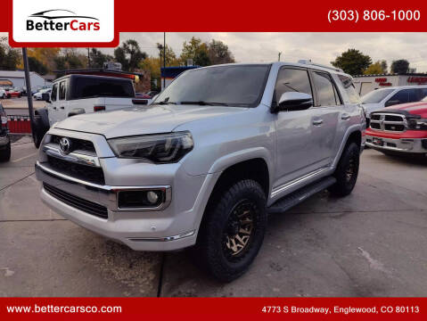 2014 Toyota 4Runner for sale at Better Cars in Englewood CO