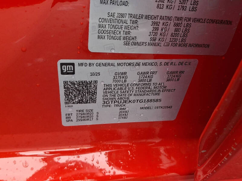 2026 GMC Sierra 1500 Elevation Standard