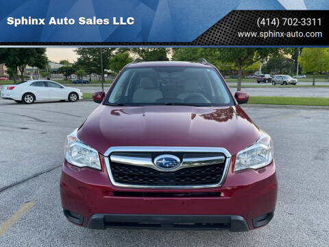 2014 Subaru Forester for sale at Sphinx Auto Sales LLC in Milwaukee WI
