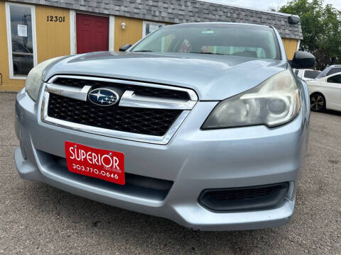 2013 Subaru Legacy for sale at Superior Auto Sales, LLC in Wheat Ridge CO
