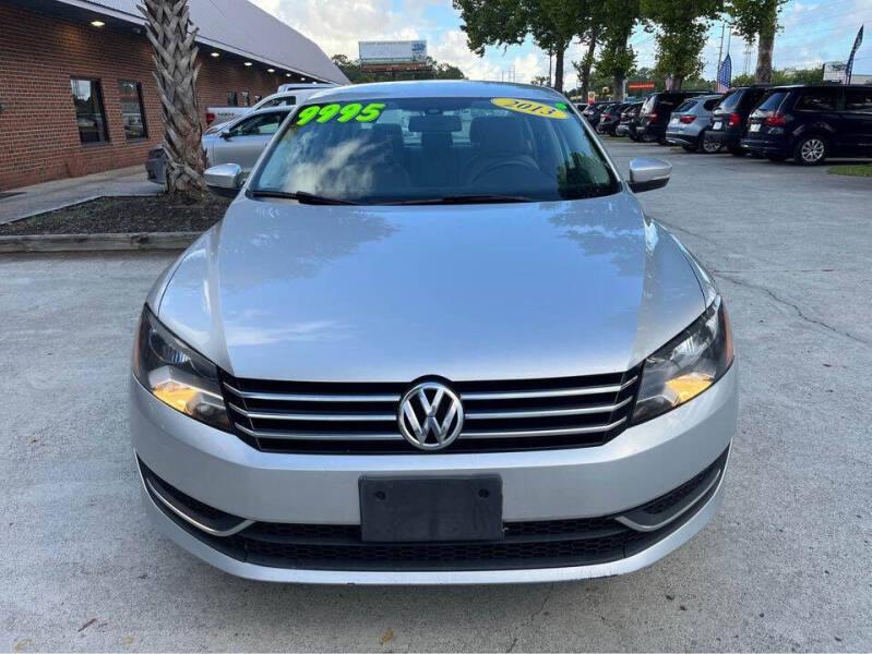 Used 2013 Volkswagen Passat S with VIN 1VWAH7A33DC146408 for sale in Wilmington, NC