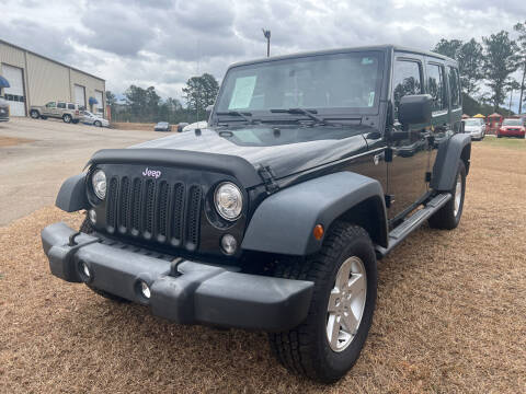 2017 Jeep Wrangler Unlimited for sale at Georgia Truck World in Mcdonough GA