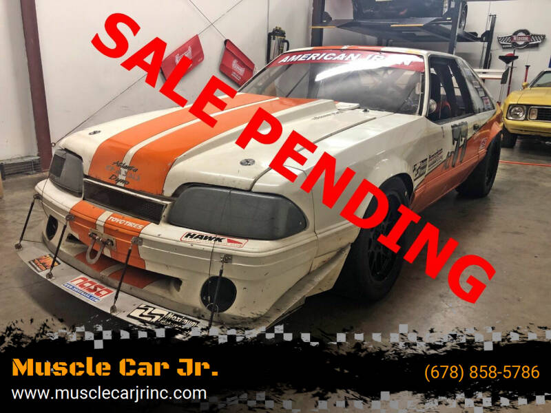 1988 Ford Mustang for sale at Muscle Car Jr. in Cumming GA