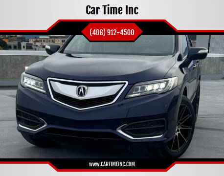 2018 Acura RDX for sale at Car Time Inc in San Jose CA