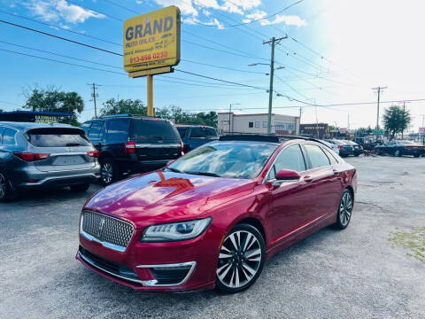 2017 Lincoln MKZ for sale at Grand Auto Sales in Tampa FL