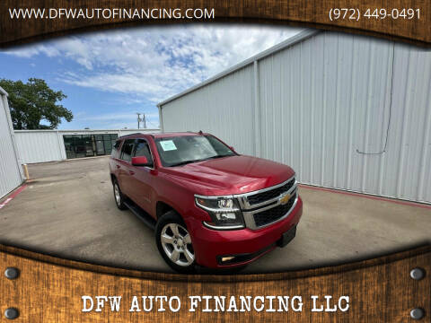 2015 Chevrolet Tahoe for sale at DFW AUTO FINANCING LLC in Dallas TX