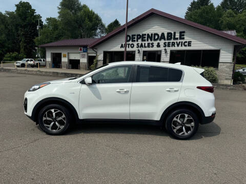 2021 Kia Sportage for sale at Dependable Auto Sales and Service in Binghamton NY