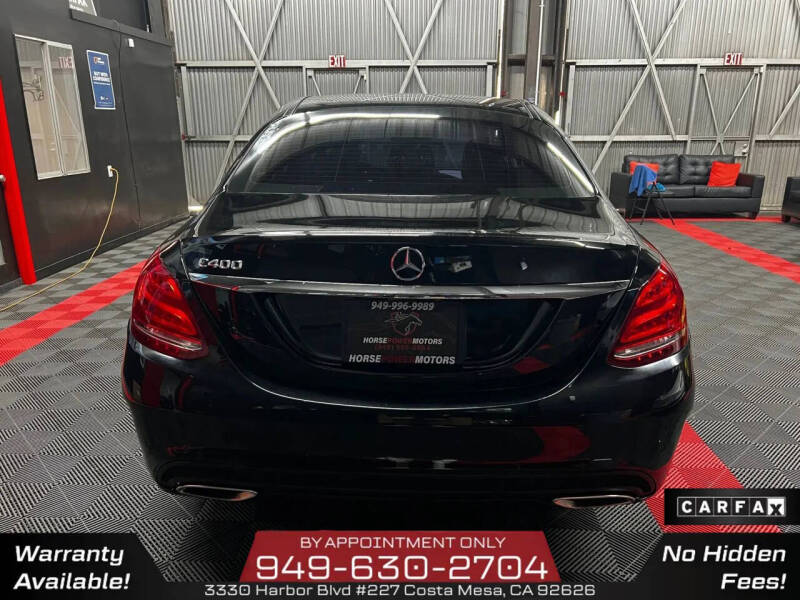 2015 Mercedes-Benz C-Class C 400 4MATIC