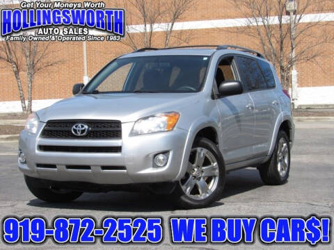 2010 Toyota RAV4 for sale at Hollingsworth Auto Sales in Raleigh NC