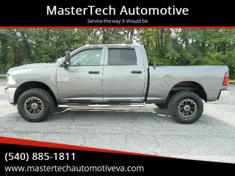 2013 RAM 2500 for sale at MasterTech Automotive in Staunton VA