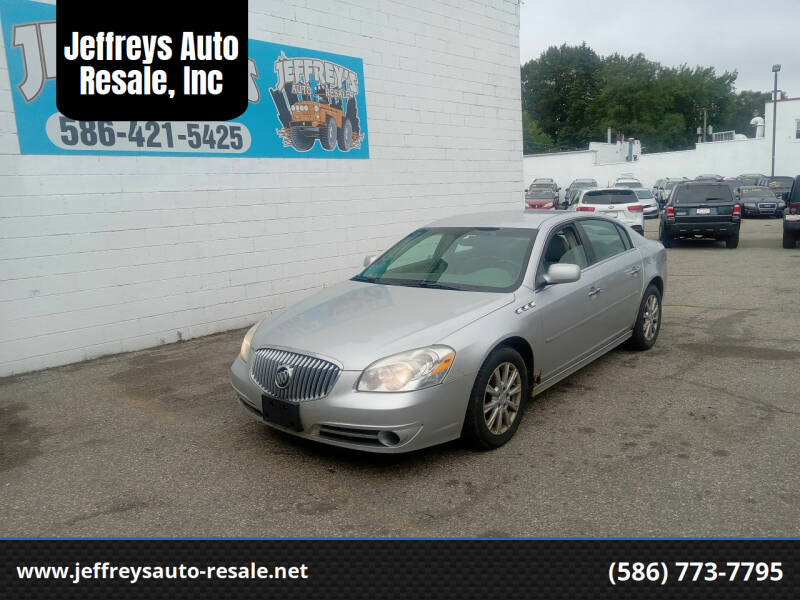 2011 Buick Lucerne for sale at Jeffreys Auto Resale, Inc in Clinton Township MI