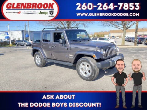 2014 Jeep Wrangler Unlimited for sale at Glenbrook Dodge Chrysler Jeep Ram and Fiat in Fort Wayne IN