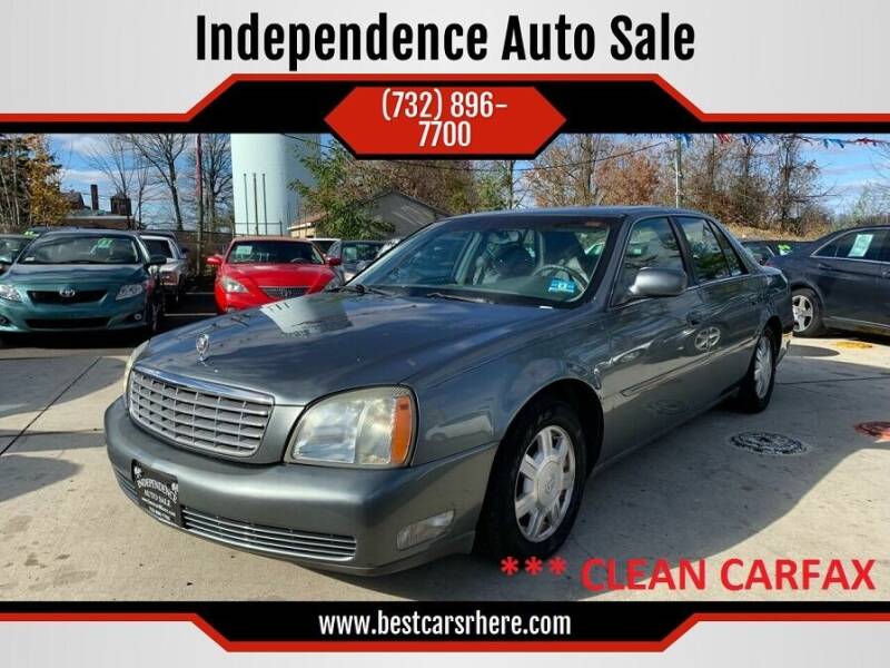2005 Cadillac DeVille for sale at Independence Auto Sale in Bordentown NJ