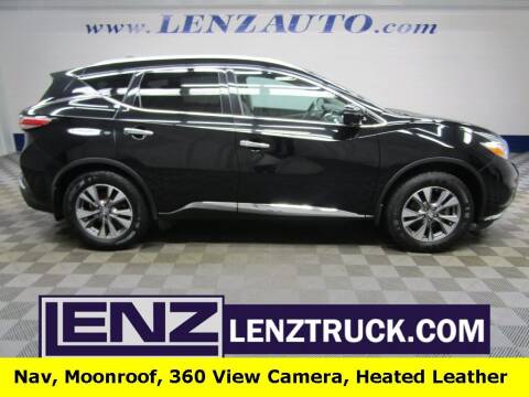 2017 Nissan Murano for sale at LENZ TRUCK CENTER in Fond Du Lac WI