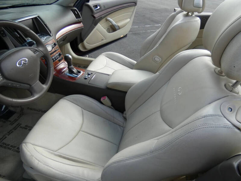 2009 Infiniti G37 Convertible