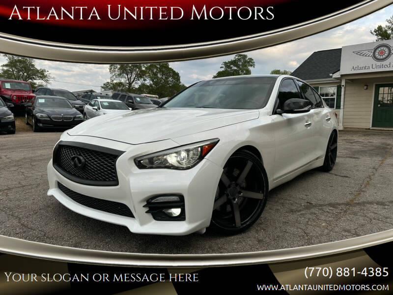 2014 Infiniti Q50 for sale at Atlanta United Motors in Jefferson GA