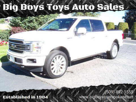 2018 Ford F-150 for sale at Big Boys Toys Auto Sales in Spokane Valley WA