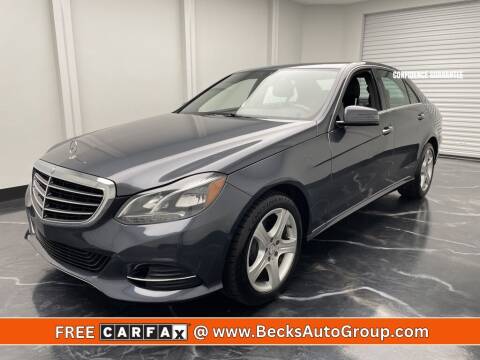 2014 Mercedes-Benz E-Class for sale at Becks Auto Group in Mason OH