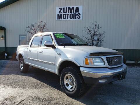 2003 Ford F-150 for sale at Zuma Motorsports, LTD in Celina OH