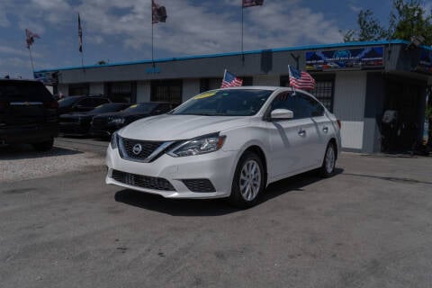 2019 Nissan Sentra for sale at CABRERA AUTO SALES in Hialeah Gardens FL