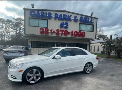2010 Mercedes-Benz E-Class for sale at Oasis Park and Sell #2 in Tomball TX