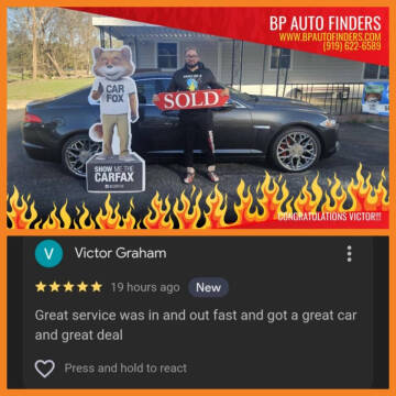 2014 Jaguar XF for sale at BP Auto Finders in Durham NC