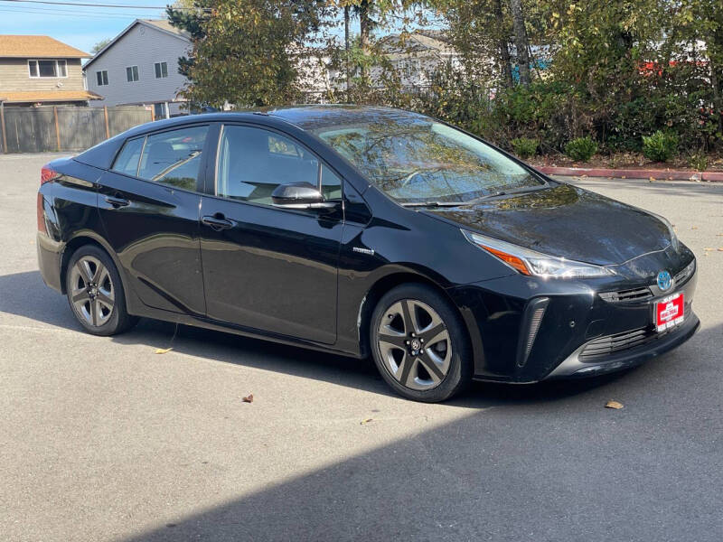 Used 2021 Toyota Prius Limited with VIN JTDKAMFU5M3136247 for sale in Everett, WA