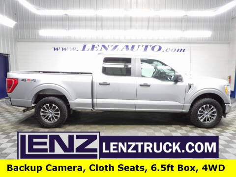 2021 Ford F-150 for sale at LENZ TRUCK CENTER in Fond Du Lac WI
