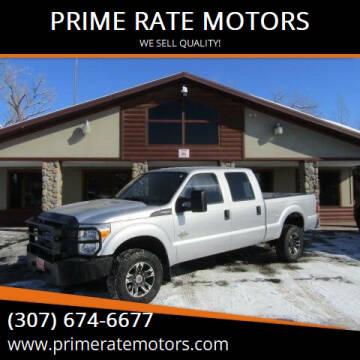 2015 Ford F-350 Super Duty for sale at PRIME RATE MOTORS in Sheridan WY