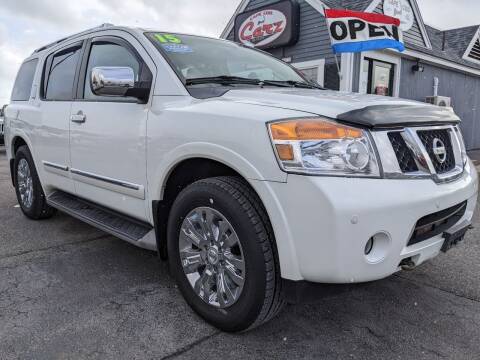 2015 Nissan Armada for sale at Cape Cod Carz in Hyannis MA