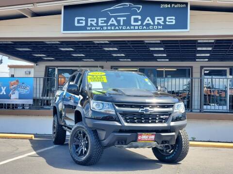 2018 Chevrolet Colorado for sale at Great Cars in Sacramento CA