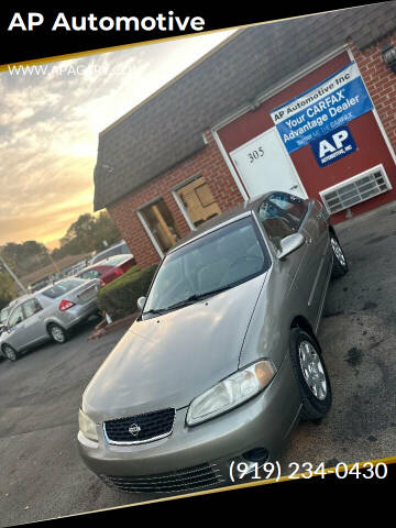 2001 Nissan Sentra for sale at AP Automotive in Cary NC