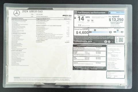 2024 Mercedes-Benz G-Class AMG G 63