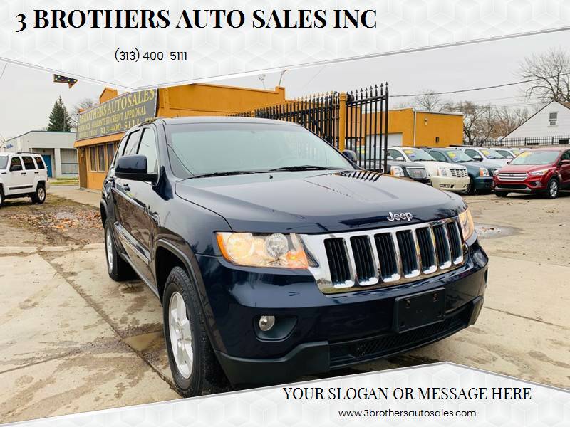 2012 Jeep Grand Cherokee for sale at 3 Brothers Auto Sales Inc in Detroit MI