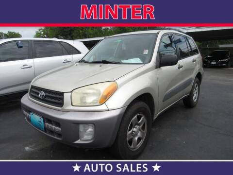 2002 Toyota RAV4 for sale at Minter Auto Sales in South Houston TX