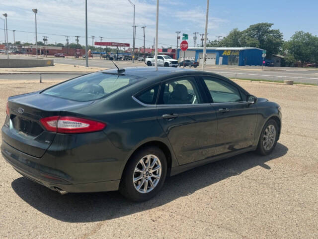 2015 Ford Fusion for sale at LEAF AUTO SALE LLC in Lubbock, TX