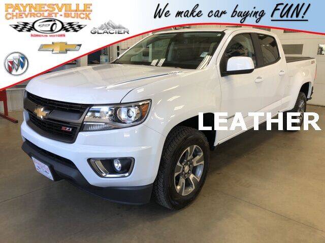 2019 Chevrolet Colorado for sale at Paynesville Chevrolet Buick in Paynesville MN