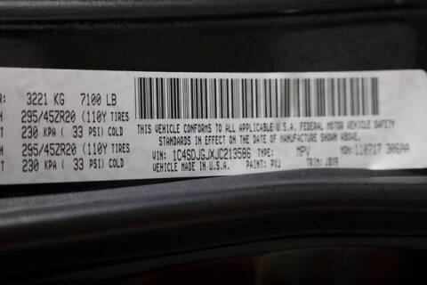 2018 Dodge Durango SRT