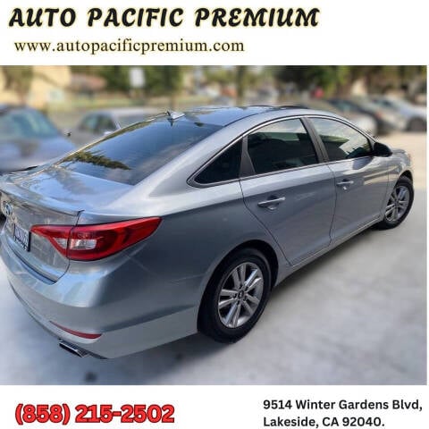 2016 Hyundai SONATA for sale at Auto Pacific Premium in Lakeside, CA