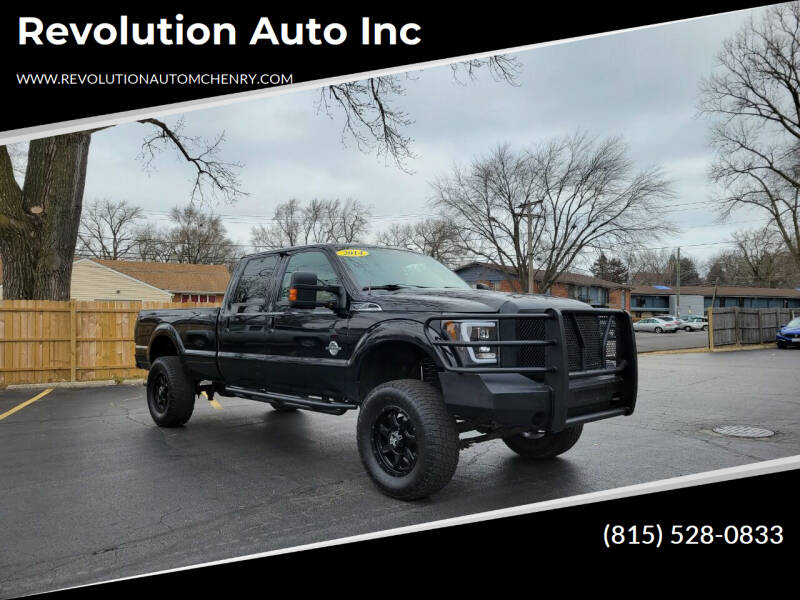 2014 Ford F-350 Super Duty for sale at Revolution Auto Inc in McHenry IL