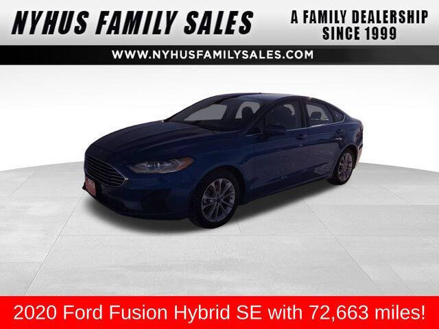 2020 Ford Fusion Hybrid for sale at Nyhus Family Sales in Perham MN