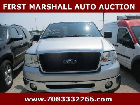 2007 Ford F-150 for sale at First Marshall Auto Auction in Harvey IL