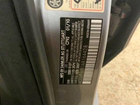 2010 Mercedes-Benz E-Class