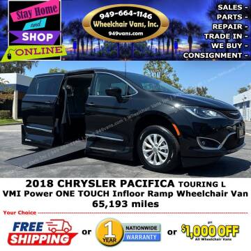 2018 Chrysler Pacifica for sale at Wheelchair Vans Inc in Laguna Hills CA