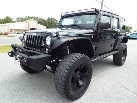 2016 Jeep Wrangler Unlimited for sale at USA 1 Autos in Smithfield VA