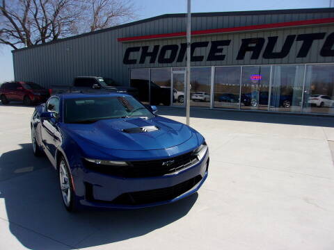 2021 Chevrolet Camaro for sale at Choice Auto in Carroll IA
