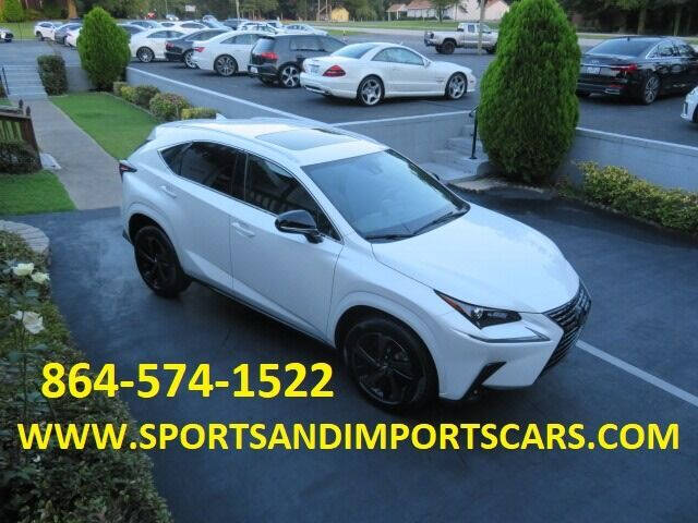 2020 Lexus NX 300 for sale at Sports & Imports INC in Spartanburg SC