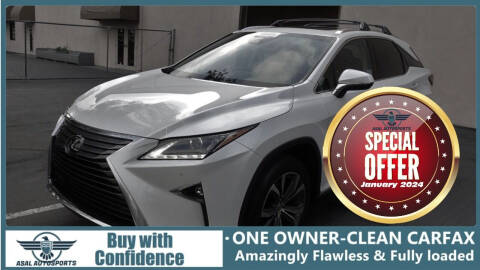 2016 Lexus RX 350 for sale at ASAL AUTOSPORTS in Corona CA