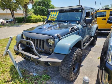 2014 Jeep Wrangler Unlimited for sale at Tony's Auto Sales in Jacksonville FL