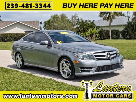 2013 Mercedes-Benz C-Class for sale at Lantern Motors Inc. in Fort Myers FL